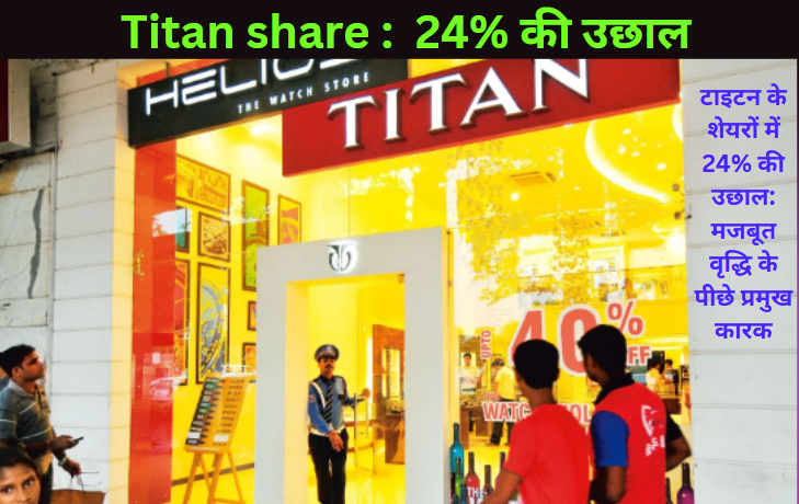 Titan share price